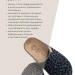MUBB тапочки сабо женские, 8125-21, серый леопард