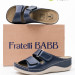 Пантолеты FRATELLI BABB с анатомической стелькой, D-303, синий