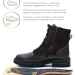 Solidus ботинки женские зимние ортопедические Kelly Stiefel, темно-коричневый