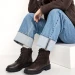 Solidus ботинки женские зимние ортопедические Kelly Stiefel, темно-коричневый